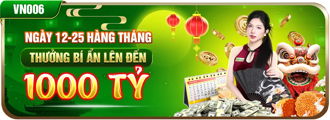 Sự kiện VIP độc quyền hàng tháng